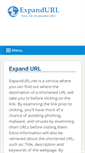 Mobile Screenshot of expandurl.net